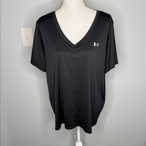 Under Armour Black Short Sleeve Tee size 1X